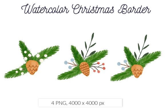 A Guide to Using Watercolor Christmas Floral Border Clipart