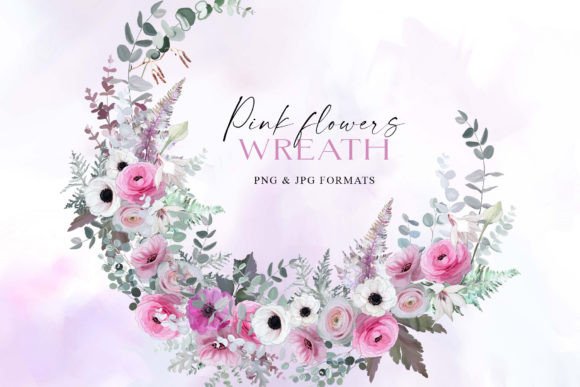 Spring Floral Wreaths: A High-Resolution Asset for Modern Creatives