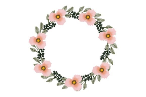 The Blue and Peach Watercolor Floral Frame: A Process for Creative and Professional Enhancement