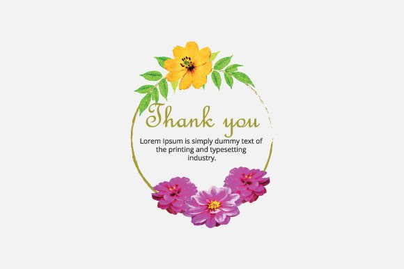 The Enduring Charm of the Watercolor Natural Floral Frame