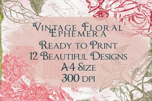 Vintage Floral Ready to Print Designs: A Strategic Resource for Creators and Professionals