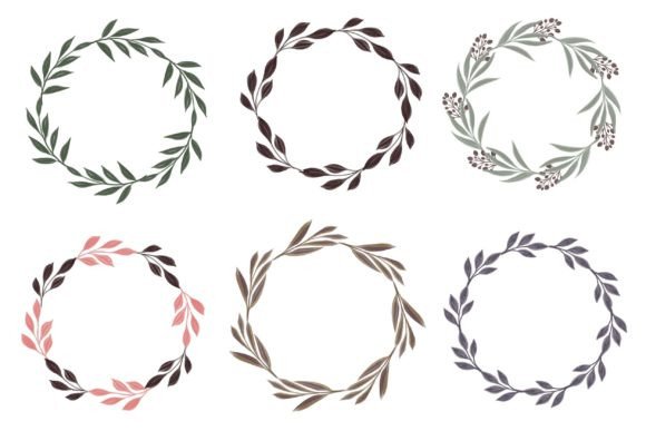 Watercolor Florals: A Versatile Wreath Collection for Creators