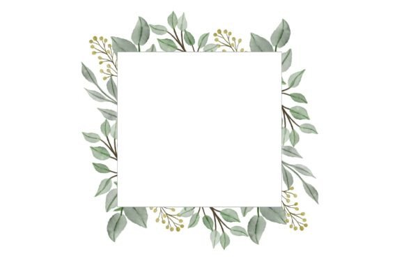 Your Creative Toolkit: The Green Floral Frame Collections