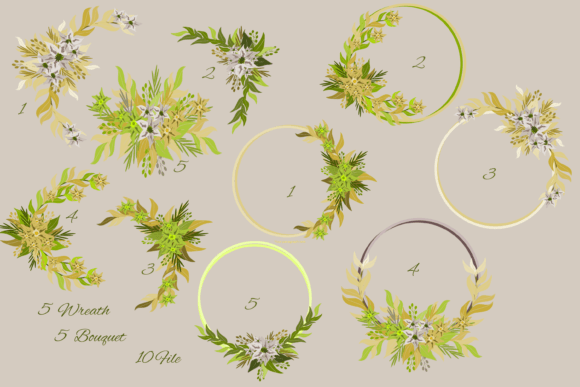Your Creative Toolkit: The Versatility of a Floral Bouquet Flower Wreath Frame
